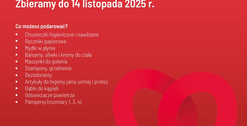 Zbiórka darów dla Hospicjum Miłosierdzia Bożego w Gliwicach